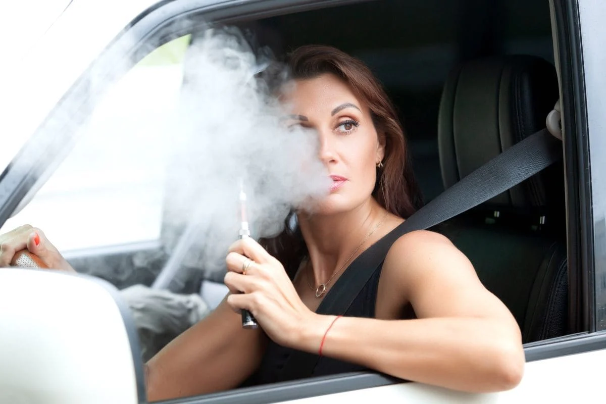 WHAT IS IN THE VAPOR PRODUCED BY E-CIGARETTES?