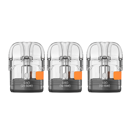 Aspire Pixo Replacement Pods XL 3ml (0.4Ohm, 0.6Ohm, 1.0Ohm)