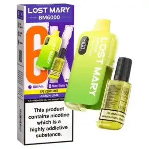 Lost Mary BM6000 Prefilled Pod + Refill Container