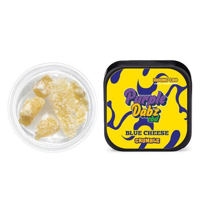 Purple Dabz CBD 1000mg CBD Crumble - Blue Cheese