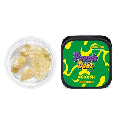 Purple Dabz CBD 1000mg CBD Crumble - OG Kush