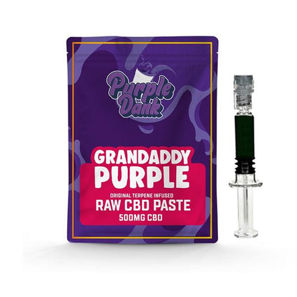 Purple Dank 1000mg CBD Raw Paste with Natural Terpenes - Grandaddy Purple